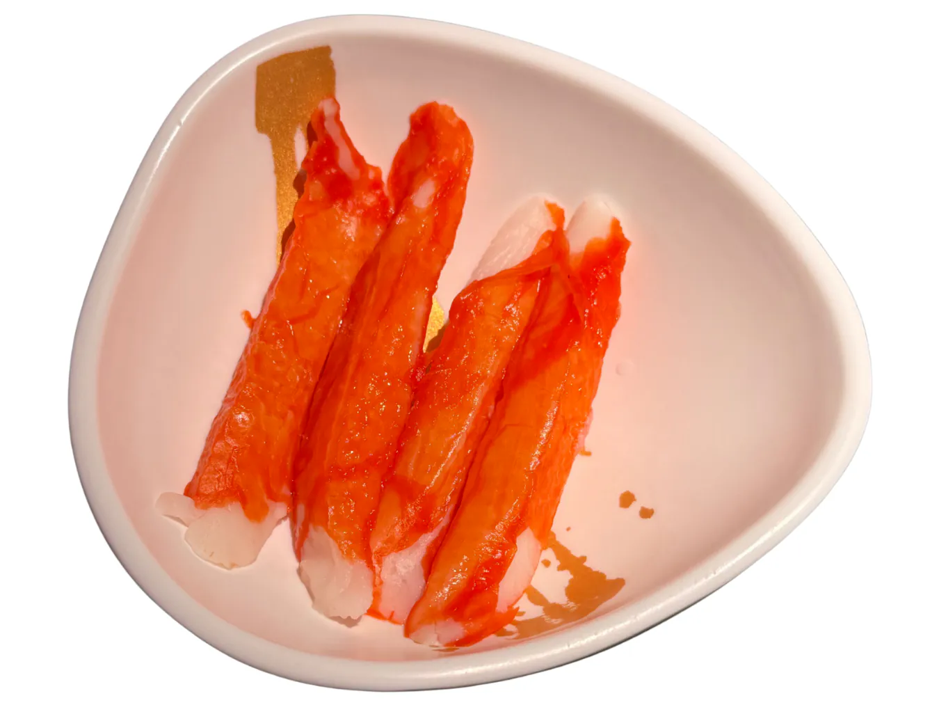 Chewy surimi crab stick with light seafood sweetness at KTOP Korean BBQ and Hot Pot, an Asian Restaurant in Longview