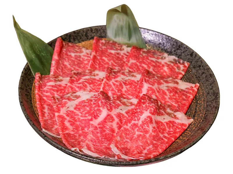 Premium wagyu with even marbling, tender and juicy at KTOP Korean BBQ and Hot Pot, an Asian Restaurant in Longview